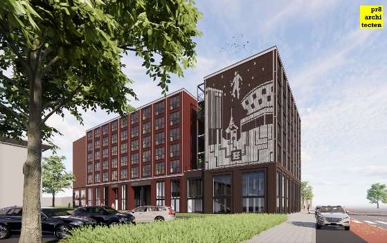 Nieuwbouw 202 woningen Performance Factory te Enschede